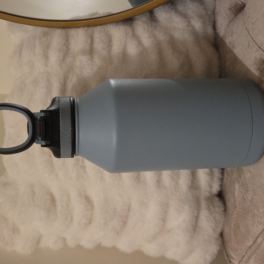 TAL 64oz Ranger Slate Thermos With Attached  Lid And Flexible  Handle - Picture 7 of 11